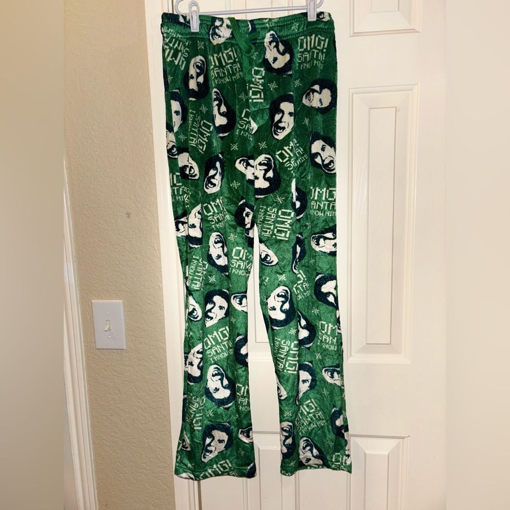 Unisex Green Graphic Pajama Pants